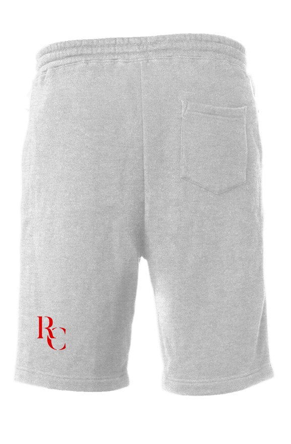 Mens Red Logo Shorts