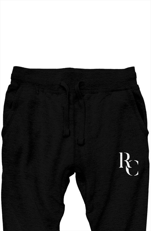 Mens premium Black joggers